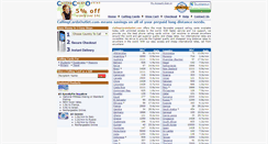 Desktop Screenshot of callingcardsoutlet.com